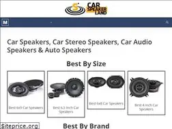 Sites similar to carspeakerland.com