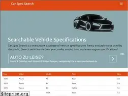 Sites similar to carspecsearch.com