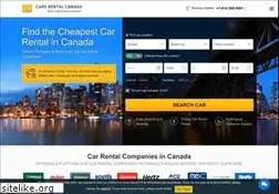 Sites similar to carsrentalcanada.com