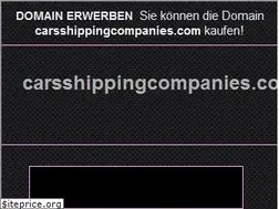 Sites similar to carsshippingcompanies.com
