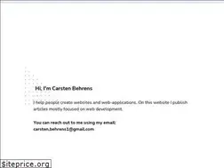 Sites similar to carstenbehrens.com