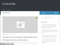 Sites similar to carstereofaqs.com