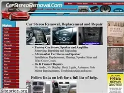 Sites similar to carstereoremoval.com