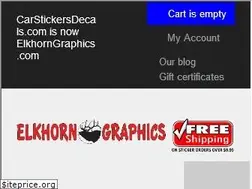 Sites similar to carstickersdecals.com