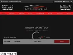 Sites similar to carstogo.co.uk