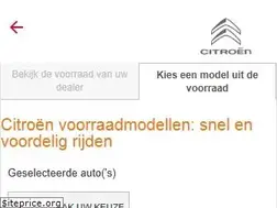 Sites similar to carstore.citroen.nl