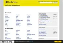 Sites similar to carsurvey.org