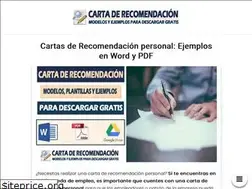 Sites similar to cartaderecomendacion.mx