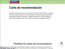 Sites similar to cartaderecomendacion.pro