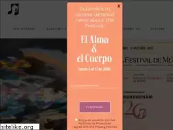 Sites similar to cartagenamusicfestival.com