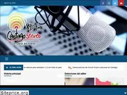 Sites similar to cartagostereo.com