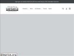 Sites similar to cartansshoes.com