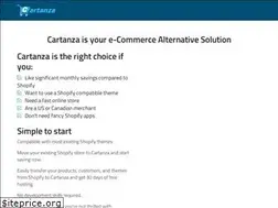 Sites similar to cartanza.com