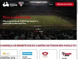 Sites similar to cartaodetodossaopaulofc.com.br