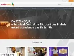 Sites similar to cartaometrocard.com.br