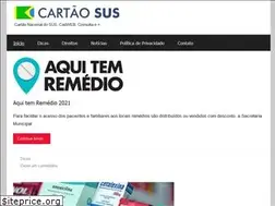 Sites similar to cartaosus.pro.br