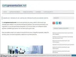 Sites similar to cartapresentacion.net