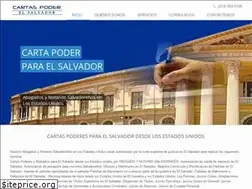 Sites similar to cartaspoderelsalvador.com