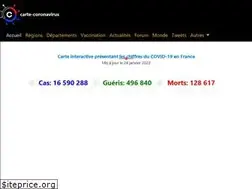 Sites similar to carte-coronavirus.fr