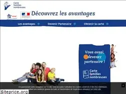 Sites similar to carte-familles-nombreuses.fr