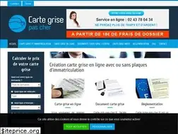 Sites similar to carte-grise-pas-cher.fr