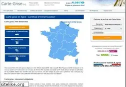 Sites similar to carte-grise.org