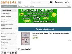 Sites similar to cartea-ta.ro