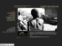 Sites similar to carteblanche-thefilm.com