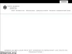 Sites similar to carteblancheimmobilier.net