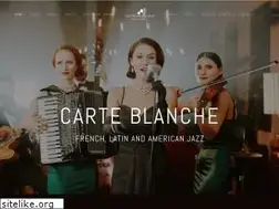Sites similar to carteblanchejazzband.com