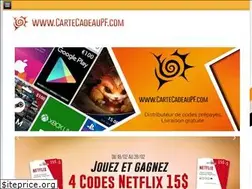 Sites similar to cartecadeaupf.com