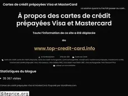 Sites similar to cartedecreditvisamastercardprepayee.wordpress.com