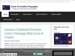 Sites similar to cartedicreditoprepagate.it