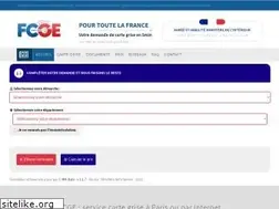 Sites similar to cartegrise-paris.com