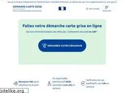 Sites similar to cartegrise.io