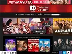 Sites similar to carteleradeteatro.mx