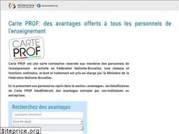 Sites similar to carteprof.be