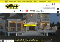 Sites similar to carterbroslumber.com