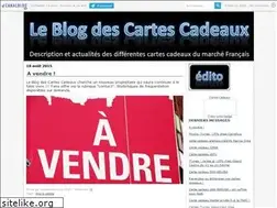 Sites similar to cartescadeaux.canalblog.com