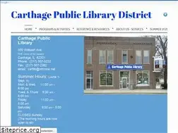 Sites similar to carthagepubliclibrary.com
