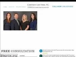 Sites similar to carthewlaw.com