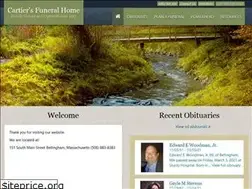 Sites similar to cartiersfuneralhome.com