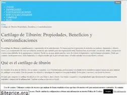 Sites similar to cartilagodetiburon.net
