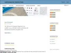 Sites similar to cartographicperspectives.org