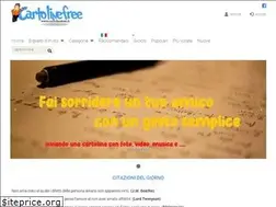 Sites similar to cartolinefree.it