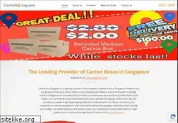 Sites similar to cartonboxsg.com