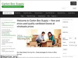 Sites similar to cartonboxsupply.com