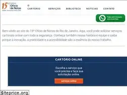 Sites similar to cartorio15.com.br