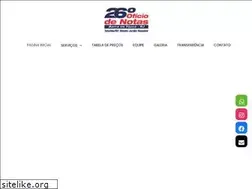 Sites similar to cartorio26.com.br