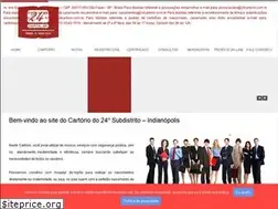 Sites similar to cartoriodeindianopolis.com.br